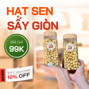 Hạt sen sấy giòn